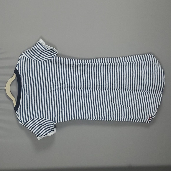 Ingear Resort Nautical Terrycloth Striped Dress, Size S - Picture 2 of 9